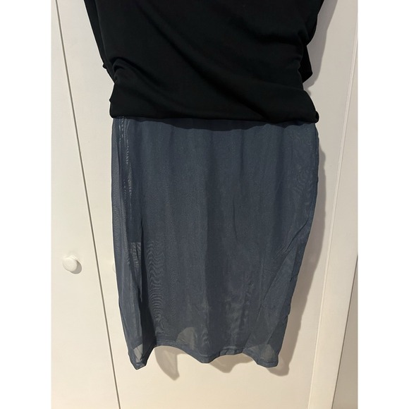 Women with Control Finespun Jersey Tummy Control Midi Dress A623039 Black L Pet - Picture 4 of 8